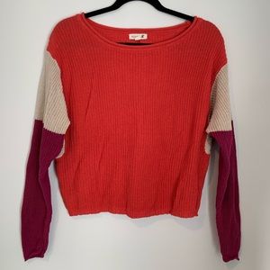 Tricolored Sweater